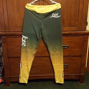Ladies greenbay packers leggings